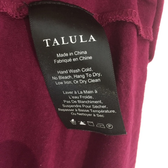 Talula Deep V-Neck Basic T-Shirt - Picture 4 of 6